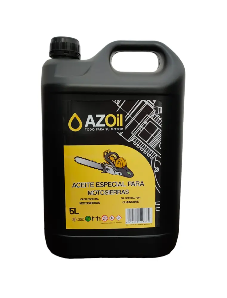 Aceite Azoil para engrase de cadena - 5 Litros