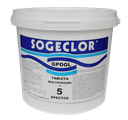 Cloro 5 acciones SOGECLOR, 5kg