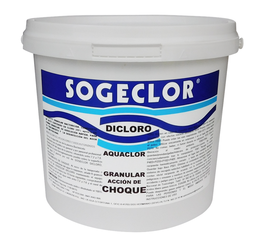 Cloro choque SOGECLOR, 5kg