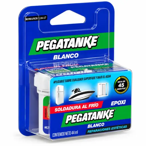 Pegatanke Epóxico Blanco, 44ml
